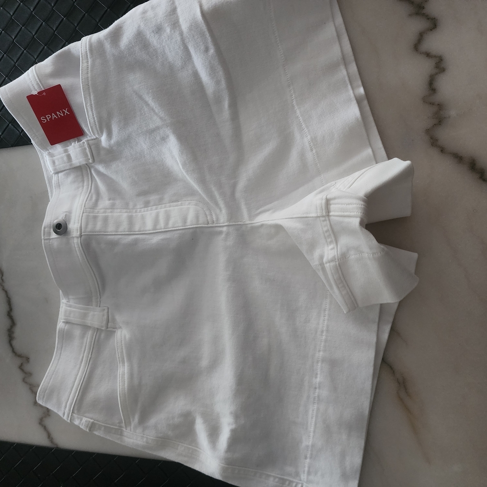 Spanx Women's White Shorts